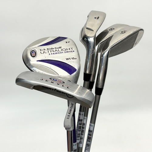 Used US Kids WT-15U 54IN Jr Package Set RH Purple 5 Piece 11805-S000060489
