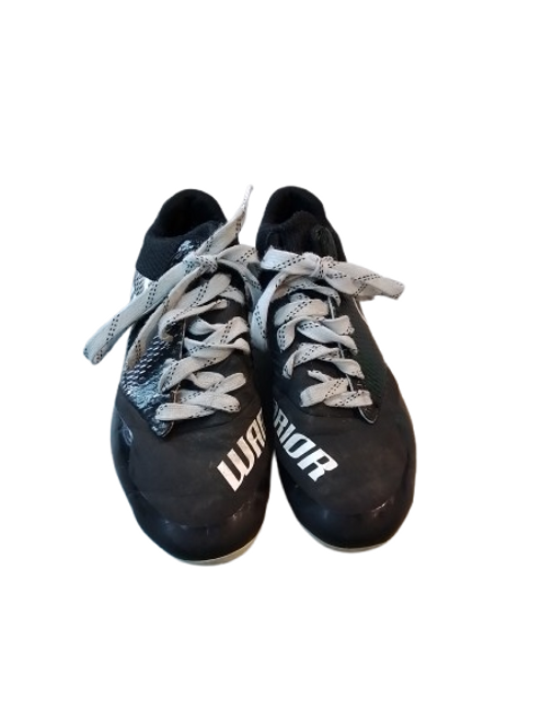 Used Warrior LAX Cleats Boys Black Junior 05.5 11698-S000231310
