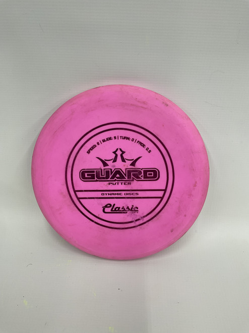 Used Dynamic Discs GUARD Disc Golf Putter Pink 11871-S000014954