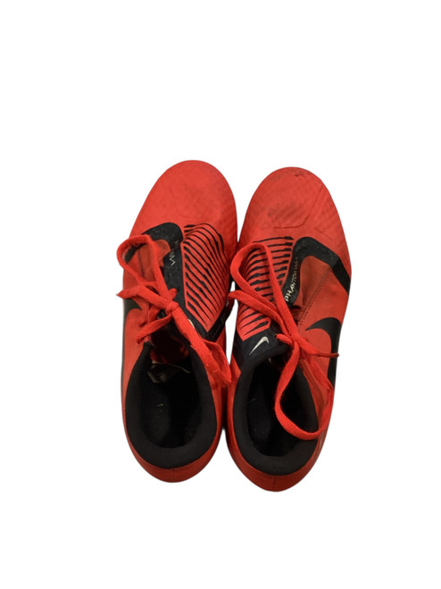 Vist Large View of Product Image Which is Used Nike Soccer Cleats Red Junior 03.5