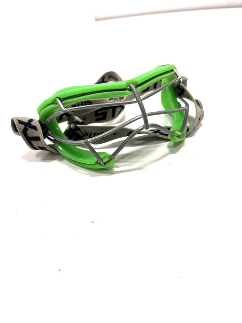 Used STX GOGGLES Lacrosse Facial Protect Green Senior 11860-S000291451