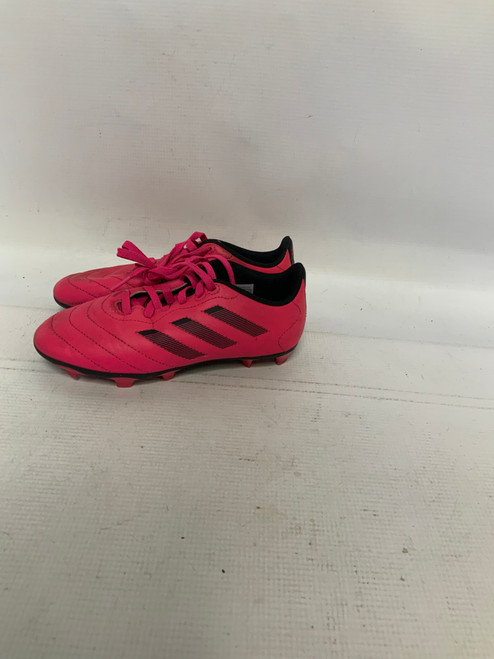 Used Adidas 3 STRIPE Soccer Cleats Pink Junior 02 11823-S000031561