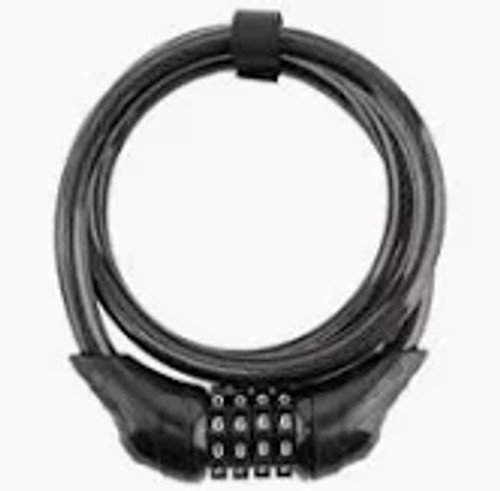 New Neon Combo Cable Lock 4'x12MM 11866-JBI39890
