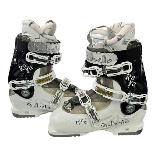 Vist Large View of Product Image Which is Used Dalbello RAYA 9 Womens DH Ski Boot White 255 MP - M07.5 - W08.5 11820-S000041115