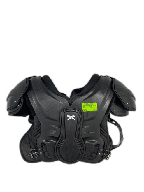 Used Xenith VELOCITY 2 FB Shoulder Pads Black LG 11735-S000347578