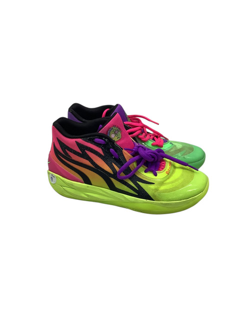 Used Puma RICK AND MORTY MELO Basketball Shoes M Purple Senior 9 11347-S000247359