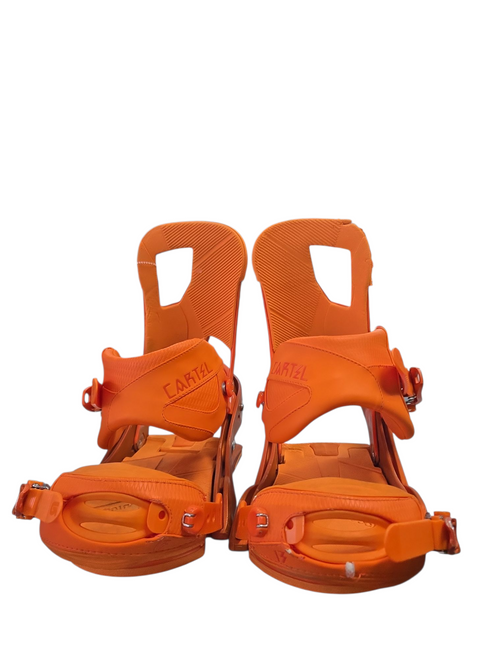 Used Burton CARTEL BINDINGS Mens Binding Only Orange MD 11617-S000325253
