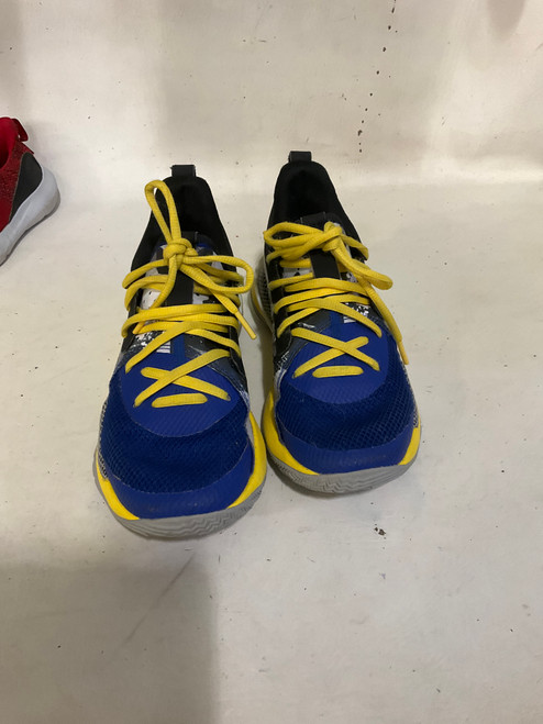 Used Under Armour Basketball Shoes Y Royal Blue Junior 04 11790-S000044760