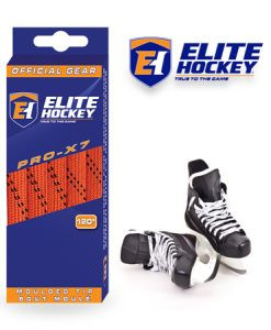 Vist Large View of Product Image Which is New ELITE NON WAX LACES 96" ORANGE