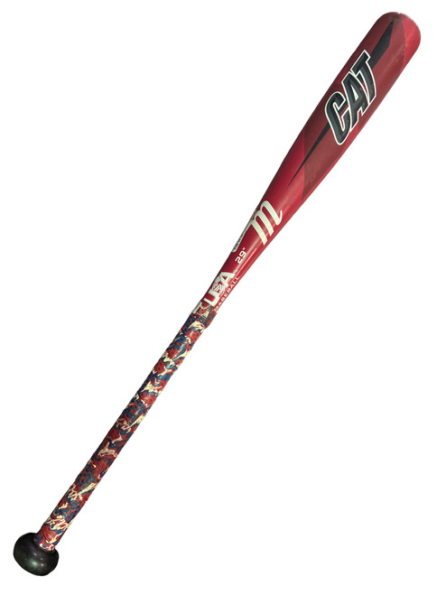 Vist Large View of Product Image Which is Used Marucci CAT BB/SB USA 2 5/8 Bat 29" 11724-S000212551