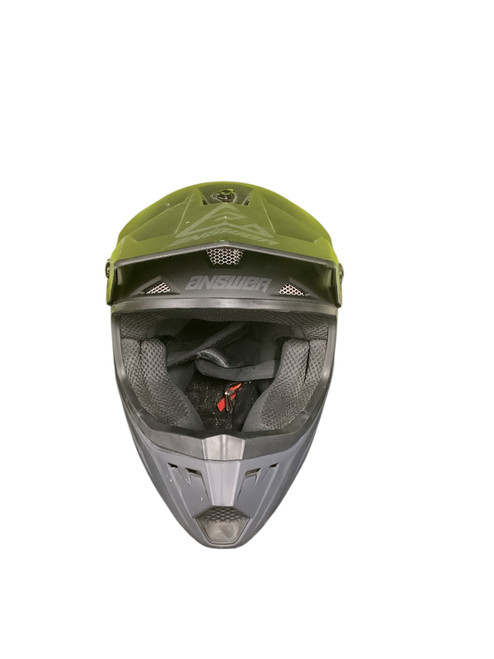 Vist Large View of Product Image Which is Used ANSWER AR1 Motocross Youth Large Helmet