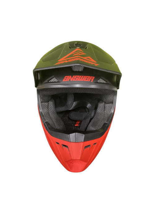 Vist Large View of Product Image Which is Used ANSWER AR1 Adult Large Motocross Helmet