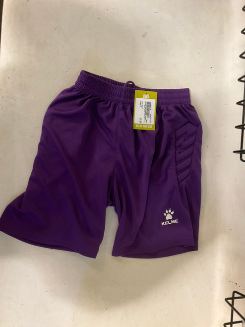 Used KELME GOALKEEPER SHORTS Goalie Bottom Adt Purple XS 11790-S000044770