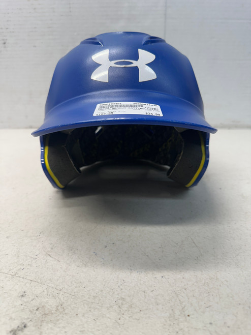 Used Under Armour UABH110MM Batting Helmet No Mask Royal Blue SM 11835-S000194491