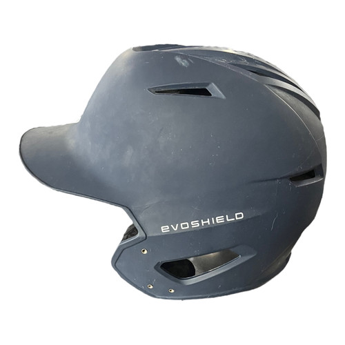 Vist Large View of Product Image Which is Used Evoshield EVOSHIELD Batting Helmet No Mask Navy Blue L/XL