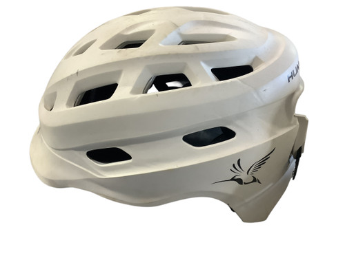 Vist Large View of Product Image Which is Used HUMMINGBIRD WOMENS HELMET Lacrosse Helmet White SM