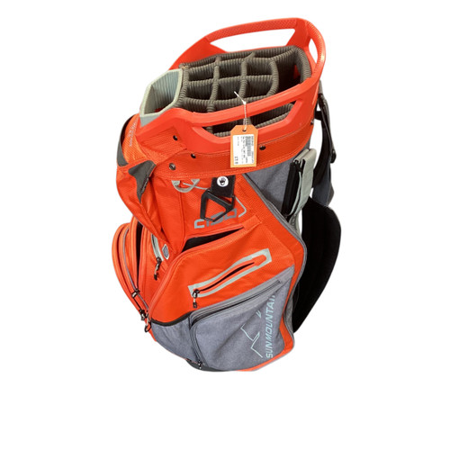 Vist Large View of Product Image Which is Used Sun Mtn C130 CART BAG Mens Cart Bag Orange 11479-S000394420