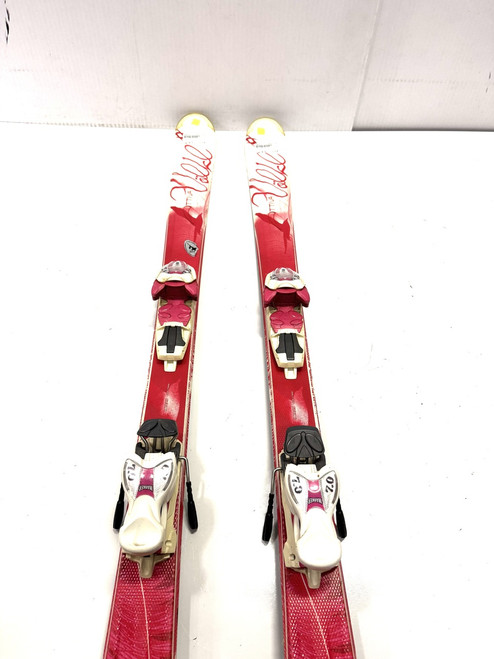 Used Volkl CHICA Girls DH Ski/Binding Pink 140 cm 11860-S000291475