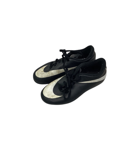 Used Nike BLACK SOCCER CLEATS Soccer Cleats Black Youth 13.0 11347-S000247419
