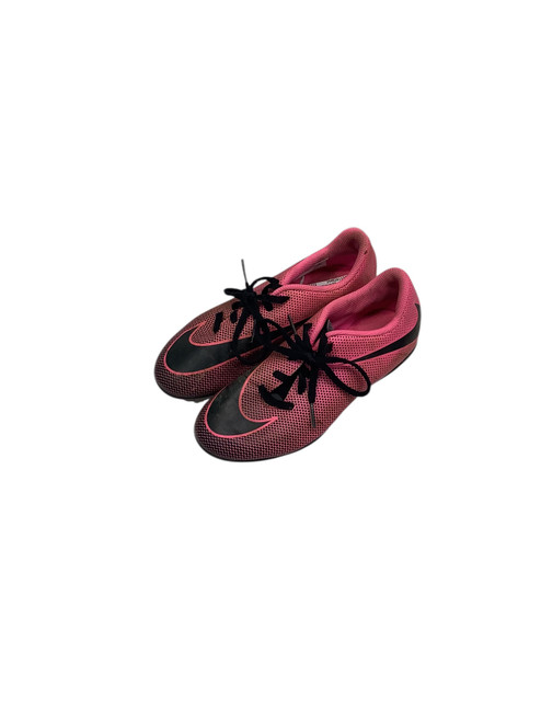 Used Nike Soccer Cleats Black And Pink Junior 02.5 11347-S000247422