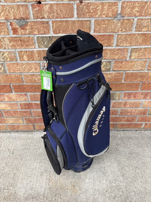 Vist Large View of Product Image Which is Used Callaway BIG BERTHA Mens Cart Bag Royal Blue