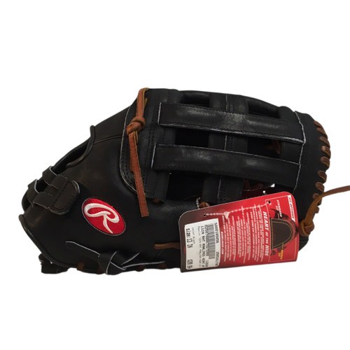 Vist Large View of Product Image Which is NEW Rawlings 13IN RHT RAWLINGS HEART OF THE HIDE BB/SB Glove RH Throw Black 13" 11749-S000185056