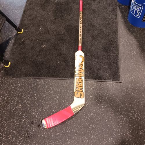 Vist Large View of Product Image Which is Used Sher-wood 5030-SC Senior Goalie Stick 21"