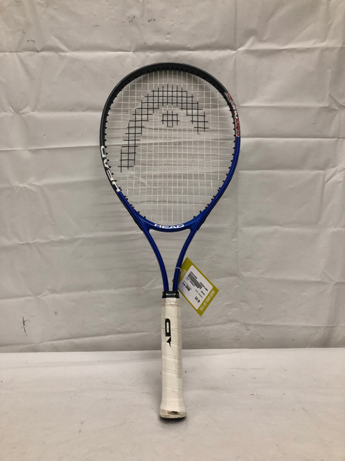 Vist Large View of Product Image Which is Used Head CONQUEST Adult Tennis Racquet Royal Blue Unknown