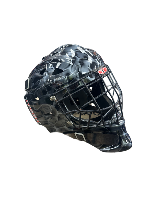 Used Itech PROFILE 1400 Senior Goalie Helmet/Mask Black One Size 11770-S000060206