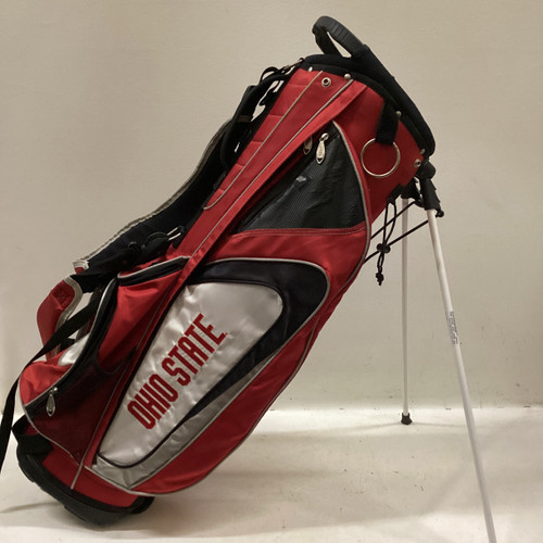 Used TEAM EFFORT OHIO STATE Mens Stand Bag Red 11725-S000485908
