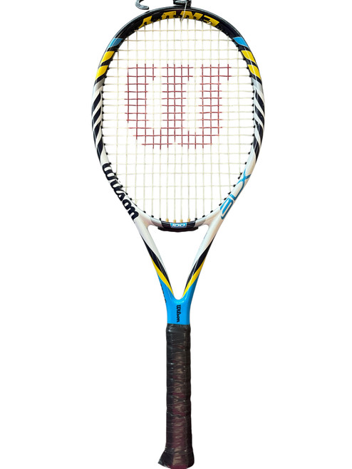 Vist Large View of Product Image Which is Used Wilson BLX Adult Tennis Racquet None Unknown