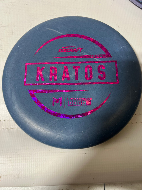 Vist Large View of Product Image Which is Used Discraft DISCRAFT KRATOS GREY PUTTER Disc Golf Putter Grey