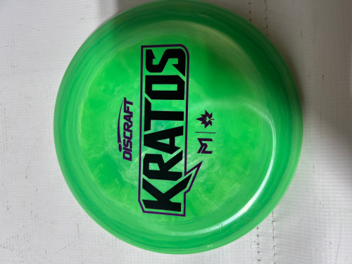 Used Discraft DISCRAFT KRATOS GRN PAUL MCBETH Disc Golf Putter Green 11843-S000014560