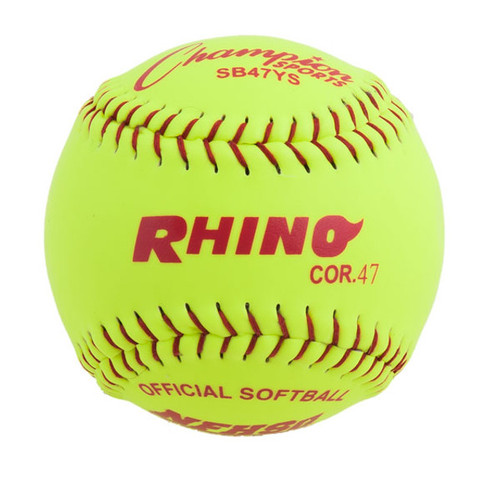 Vist Large View of Product Image Which is New RHINO NFHS 12" Softball Each