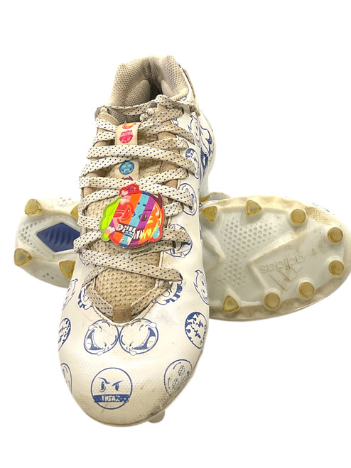 Used Adidas fb Cleats White Senior 7 11856-S000019561