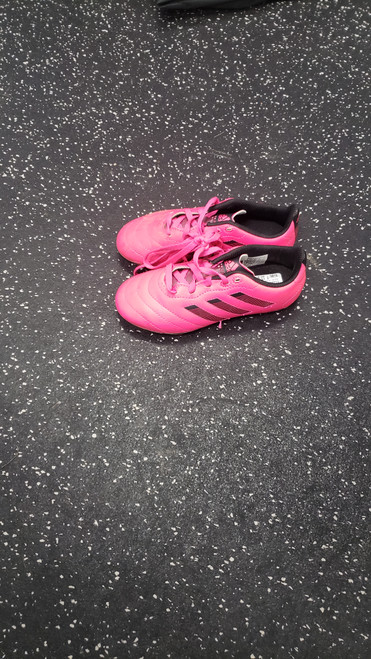 Vist Large View of Product Image Which is Used Adidas Soccer Cleats Pink Youth 13.0 11849-S000028048