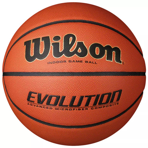Vist Large View of Product Image Which is NEW Wilson EVOLUTION Basketball Adult Indoor 29 1/2"