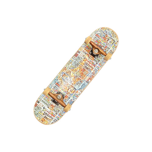 Used Enjoi ENJOI SKATE BRAND W/INDYS Complete Skateboard Brown 7 3/4" 11772-S000276920