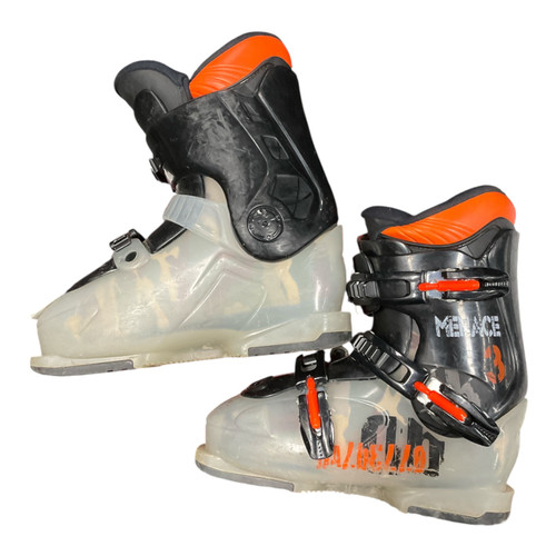 Vist Large View of Product Image Which is Used Dalbello MENACE 3 Boys DH Ski Boot Black And Grey 235 MP - J05.5 - W06.5