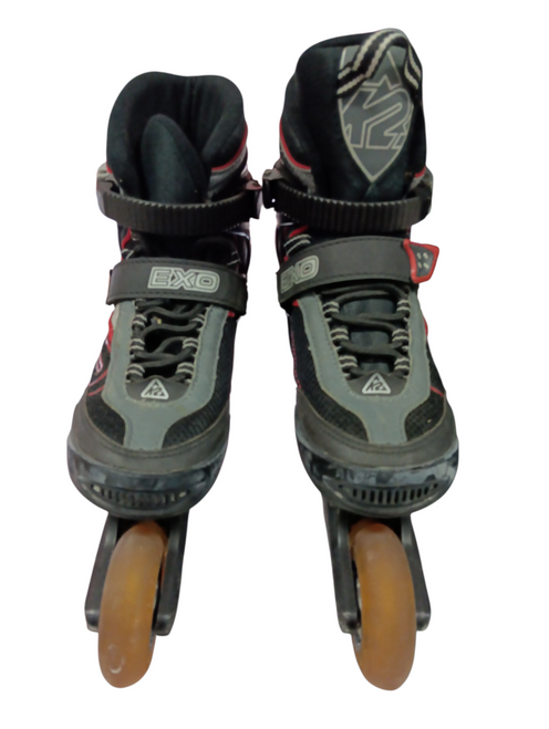 Vist Large View of Product Image Which is Used K2 EXO Junior Rec Fitness Skates None Junior 05