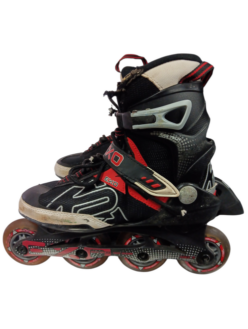 Vist Large View of Product Image Which is Used K2 EXO Junior Rec Fitness Skates None Junior 06