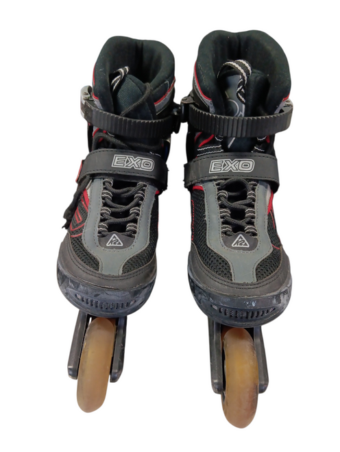 Vist Large View of Product Image Which is Used K2 EXO Junior Rec Fitness Skates None Junior 06