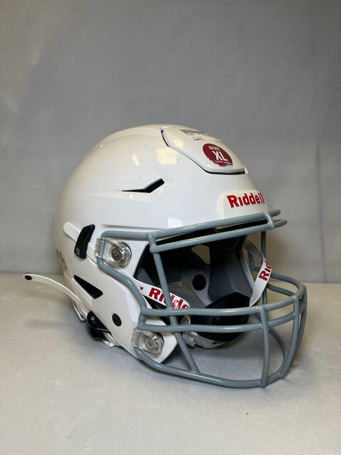Used Riddell 2023 SPEEDFLEX FB Helmet White XL 11490-S000261563
