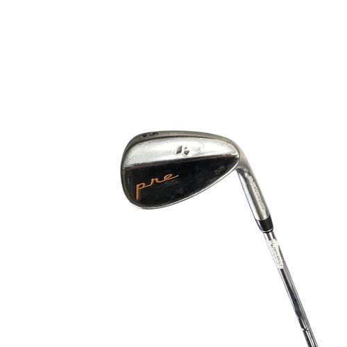 Vist Large View of Product Image Which is Used Pinemeadow PRE Golf Wedge Mens RH 56 Degree