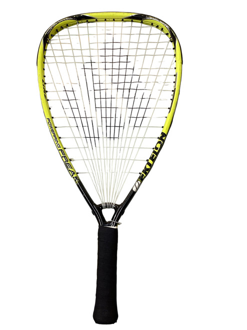 Vist Large View of Product Image Which is Used Ektelon POWERRING FREAK Adult Racquetball Racquet Yellow Unknown