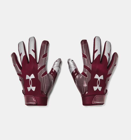 Vist Large View of Product Image Which is Under Armour F8 Adult Receiver's Gloves #1368551