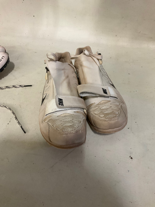 Vist Large View of Product Image Which is Used Nike Track & Field Cleats Adult White Senior 6.5