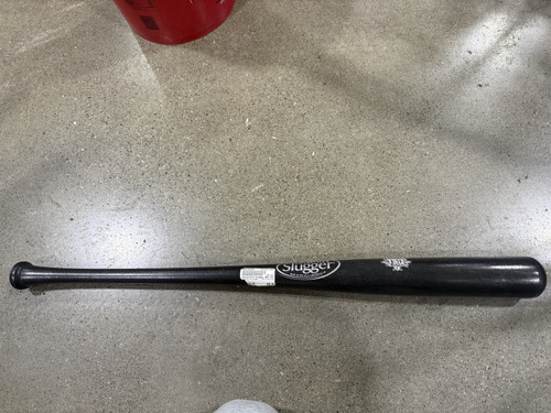 Vist Large View of Product Image Which is Used Louisville Slugger RED STOCKINGS BB/SB Wood Bat 34"