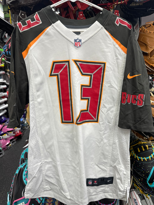 Used Nike BUCCANEERS MIKE EVANS JERSEY FB Top Adult White MD 10558-S000236193