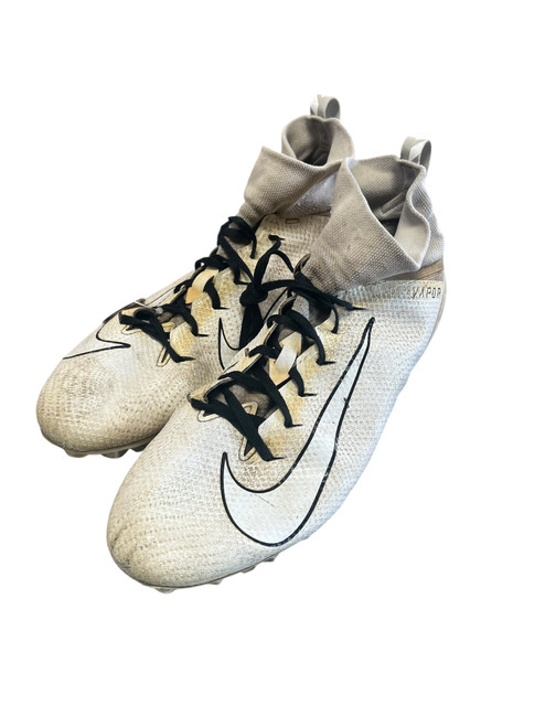 Vist Large View of Product Image Which is Used Nike Adult FB Cleats White Senior 12
